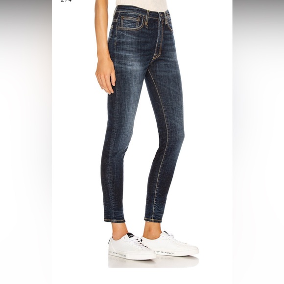 R 13 Denim - R13 High Rise Skinny Jeans Howell Indigo Size 28